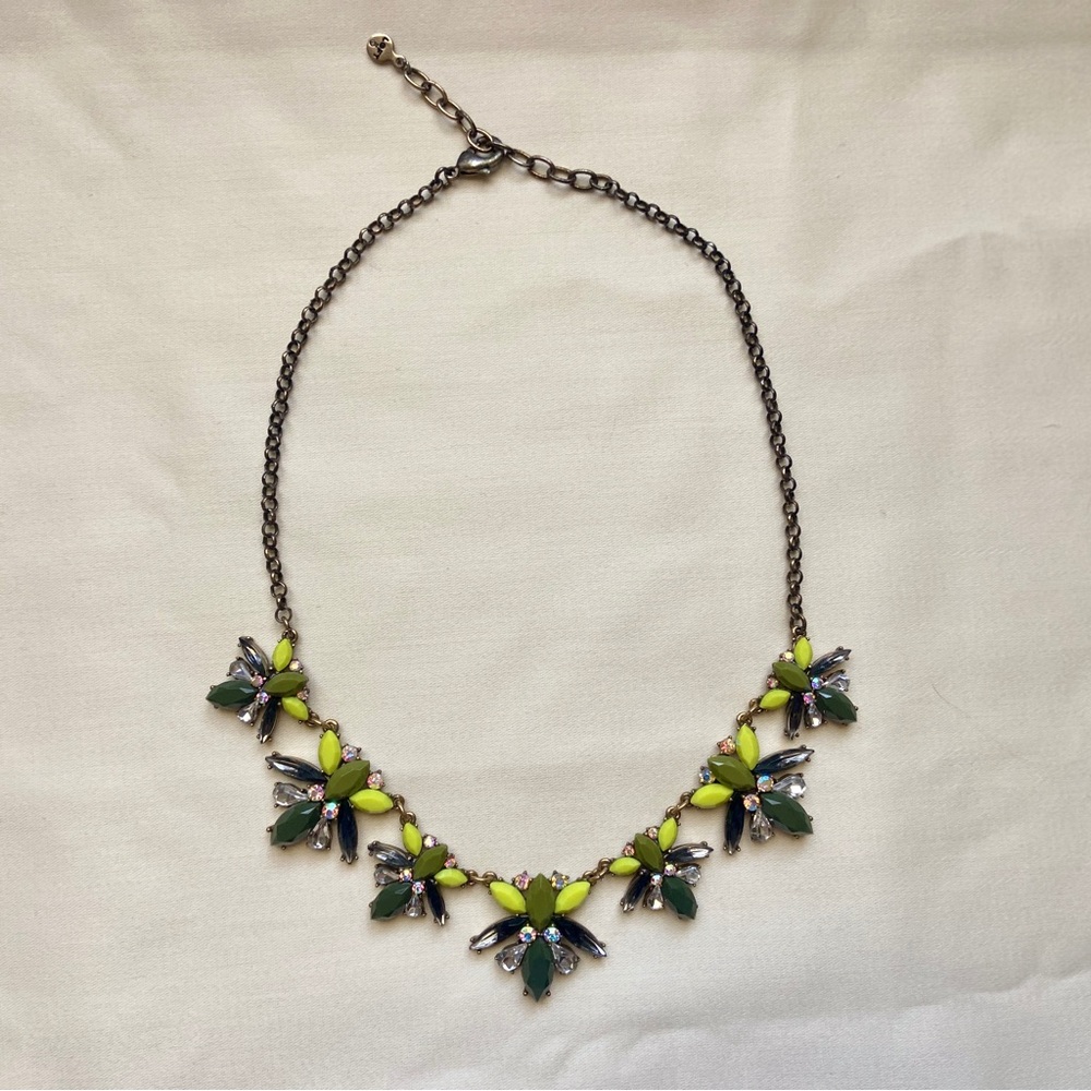Loft Green Jewel Necklace